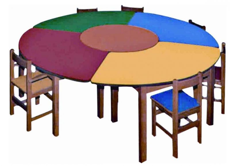 Anaokulu masa sandalye takımı
